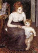 Pierre Renoir The First Step France oil painting artist